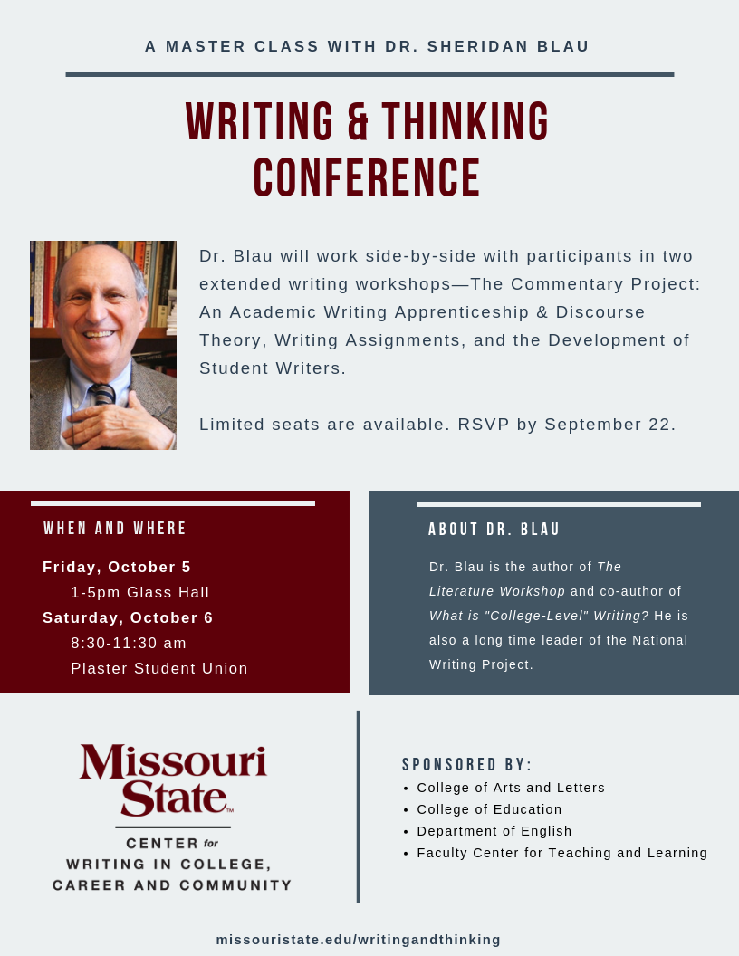 Writing and Thinking Conference